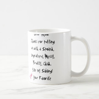 愛お気に入りの!ママママグ コーヒーマグカップ