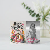 *~*愛お洒落する母の日の写真AP72 シーズンポストカード (スタンド正面)