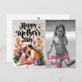 *~*愛お洒落する母の日の写真AP72 シーズンポストカード (正面/裏面)