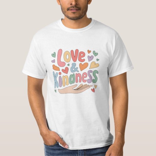 愛お洒落のインスパイアデザイン Tシャツ (正面)