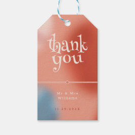 愛お洒落の泡：おとぎ話結婚の ギフトタグ