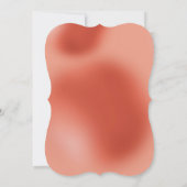 愛お洒落の泡：おとぎ話結婚の サンキューカード (裏面)