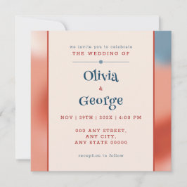 愛お洒落の泡：おとぎ話結婚の 招待状