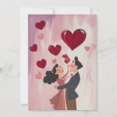 愛お洒落の空気 招待状 (正面)