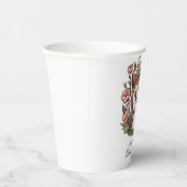 愛お洒落らしいフクロウ赤ちゃんシャワー 紙コップ (右)