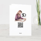 愛お洒落キツネパートナー シーズンカード (裏面)