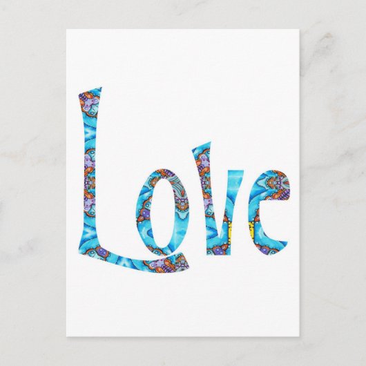 愛お洒落私 ポストカード (正面)