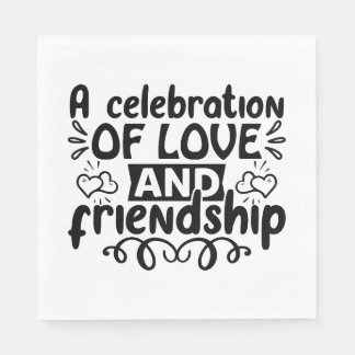 愛お祝い スタンダードランチョンナプキン