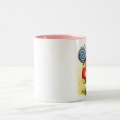 愛かたつむりのマグ ツートーンマグカップ (中央)