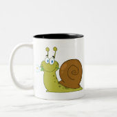 愛かたつむり ツートーンマグカップ (左)