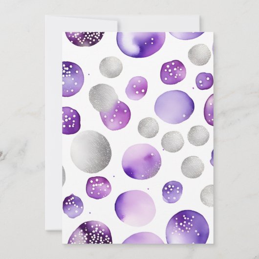 愛かわいいテディベア赤ちゃんシャワーとシャワー 招待状 (裏面)