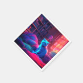 愛かわいい猫 スタンダードカクテルナプキン (角)