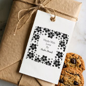 愛かわいらしで作った東洋花 ラバースタンプ