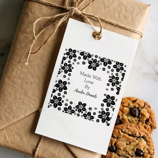 愛かわいらしで作った東洋花 ラバースタンプ