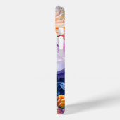 愛かわいらしカラフルアの花パーソナライズされた Case-Mate iPhoneケース (裏面 / 左)