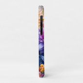 愛かわいらしカラフルアの花パーソナライズされた Case-Mate iPhoneケース (裏面/左)