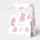 愛かわいらしハート フェイバーボックス (正面サイド)