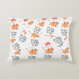 愛があなたのもとへ飛んでいく アクセントクッション