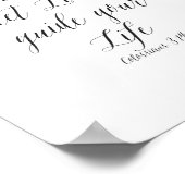 愛があなたの人生を導く – ポスター (角)