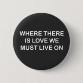 愛がある場所引用文GVF 缶バッジ (正面)