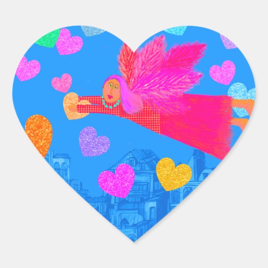 愛があればそれで十分 ハートシール (正面)