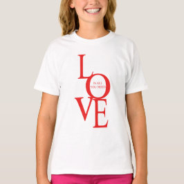 愛がすべてさ Tシャツ