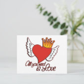 愛がすべて ポストカード (スタンド正面)