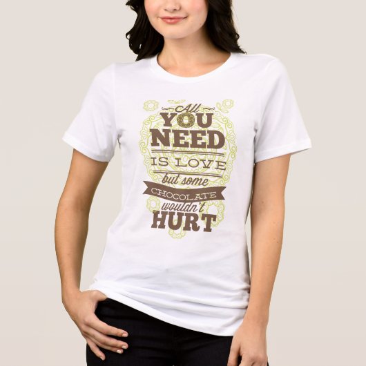 愛がすべて tシャツ (正面)