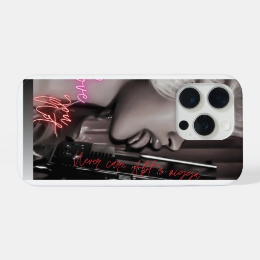 愛がない iPhoneケース (裏面横)
