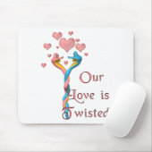 愛がねじれている マウスパッド (マウス)