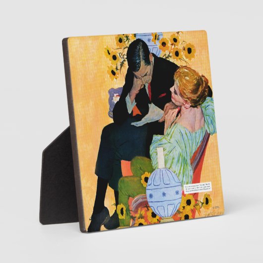 愛がゆっくりと消える フォトプラーク (正面)