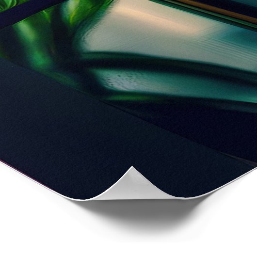 愛がアートとして生み出した謎の女モダン性 ポスター (角)