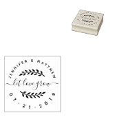 愛がカスタム年を取り戻す素朴ス結婚クリプト ラバースタンプ (押印)