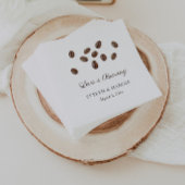 愛がコーヒーになる 男女共同の結婚前パーティー スタンダードカクテルナプキン