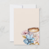 愛がコーヒーを淹れる ブライダルシャワー サンキューカード (裏面)