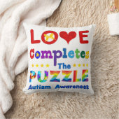 愛がパズル クッション (ブランケット)