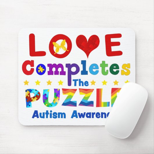 愛がパズル マウスパッド (マウス)