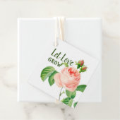 愛がピンクのバラを育てるフローラ結婚 フェイバータグ (インサイチュ)