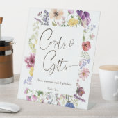 愛がボホの山花贈答用テーブルを咲いている 台座サイン (インサイチュ)