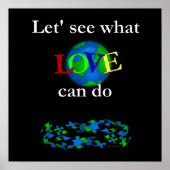 愛が何ができるか見てみよう ポスター (正面)