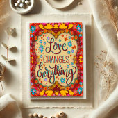 愛が全てを変える インスピリビティ バレンタイン カード