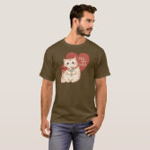 愛が全部だよ トラ猫 Tシャツ (正面フル)