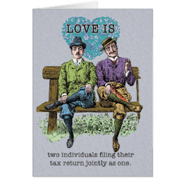 愛が共同申告している確定申告ゲイバレンタイン