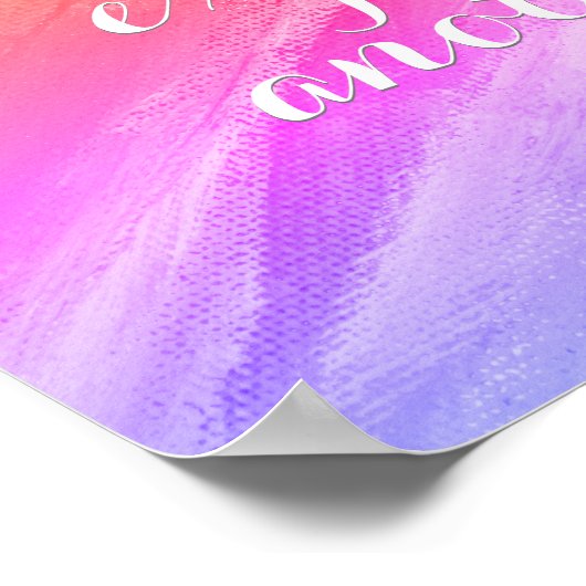 愛が別のポスターを勇気付けられるする ポスター (角)