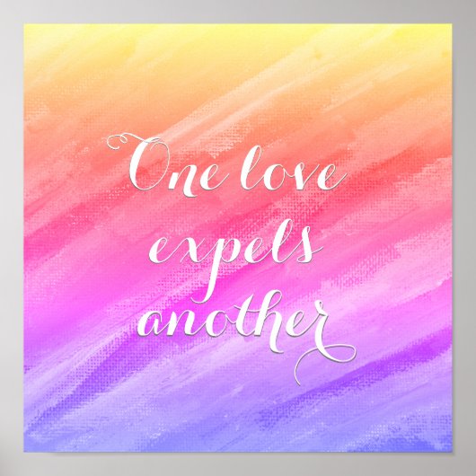 愛が別のポスターを勇気付けられるする ポスター (正面)