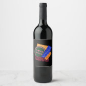 愛が勝つ。プライドプライド勝利LGBT+プライド ワインラベル (正面)