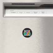 愛が勝つ。LGBTQ+プライド。虹。 マグネット (インサイチュ (食洗機))