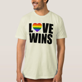 愛が勝つ！#LOVEWINS 祝結婚平等！ Tシャツ