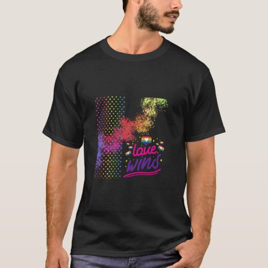 愛が勝つ! Tシャツ (正面)
