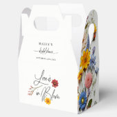 愛が咲き誇る春の花嫁シャワー フェイバーボックス (オープン)